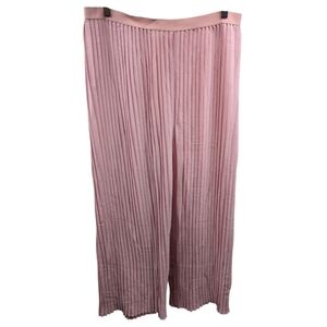 Matilda Jane Heart to Heart Curtain Call Pleated Wide Leg Pants Sz L